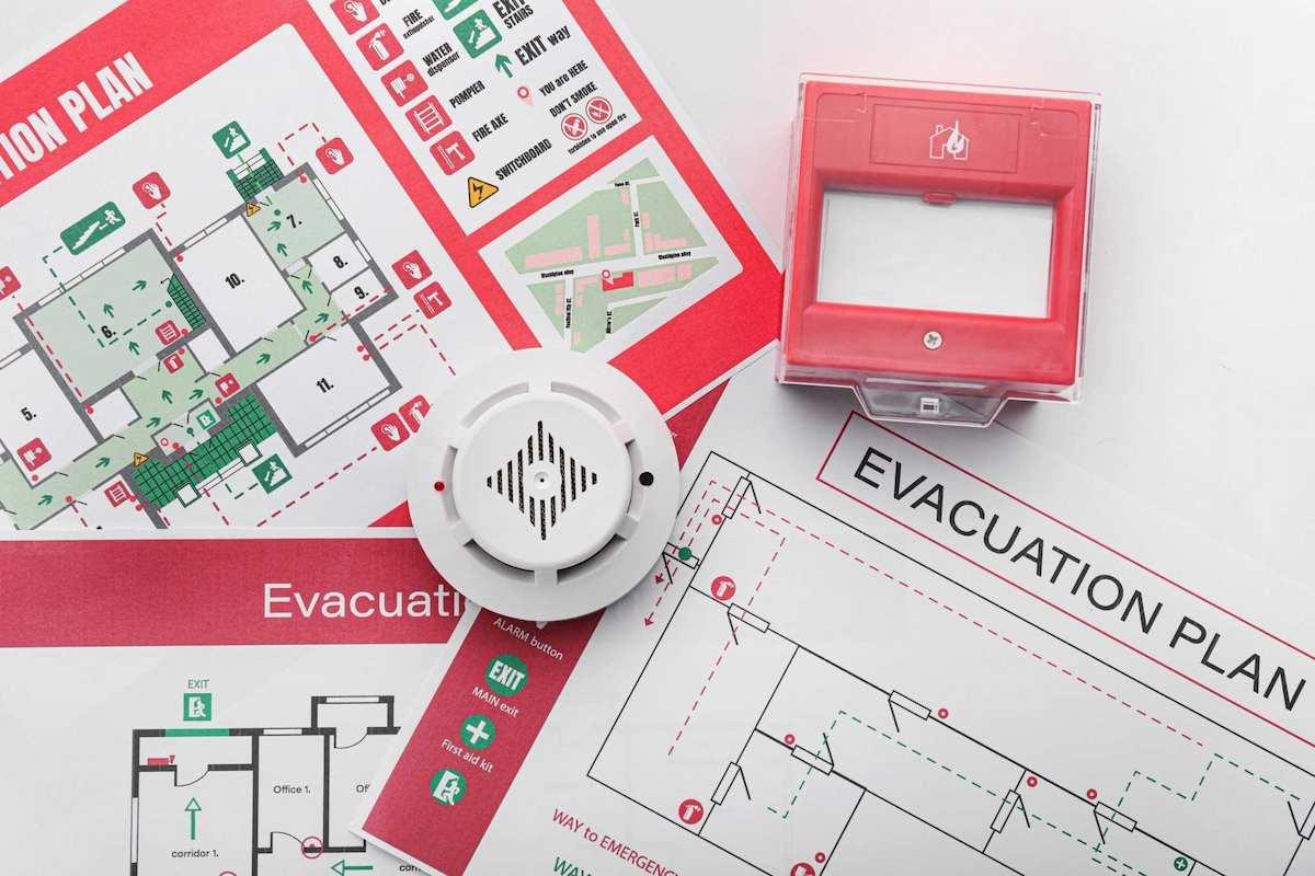 Fire risk assessment in progress